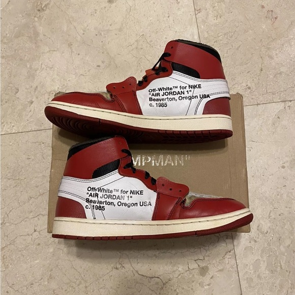 Off-white x air jordan 1 retro high og Chicago
